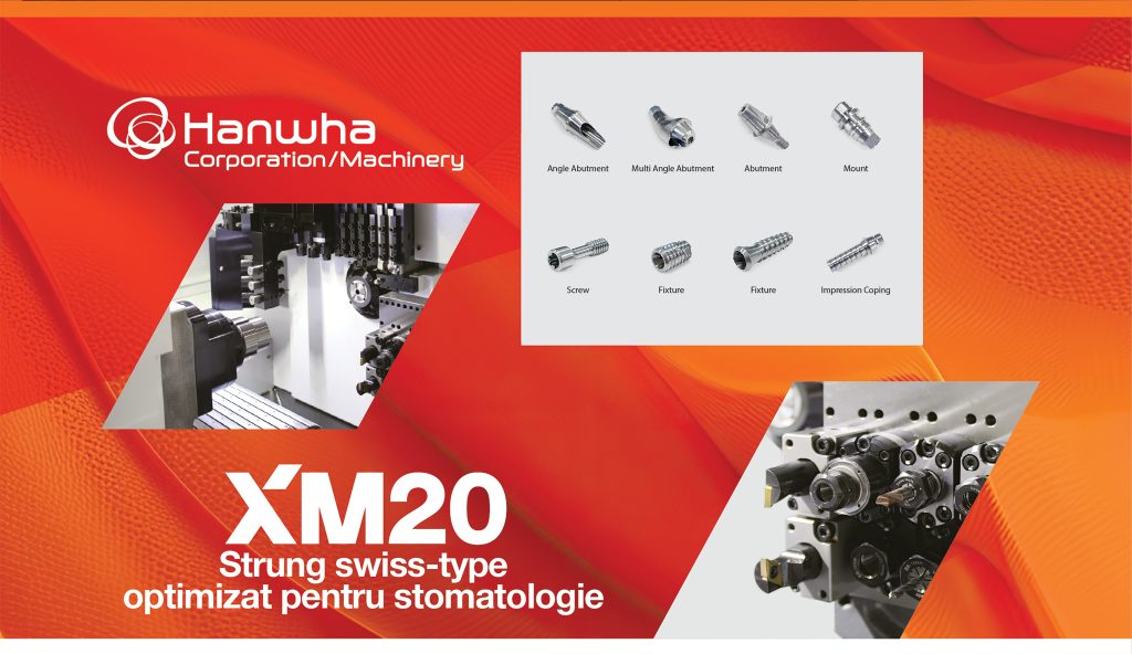 HANWHA XM20 Strung tip elvețian pentru stomatologie